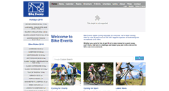 Desktop Screenshot of bike-events.co.uk